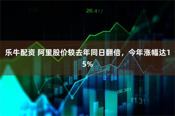 乐牛配资 阿里股价较去年同日翻倍，今年涨幅达15%