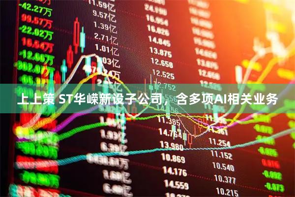上上策 ST华嵘新设子公司，含多项AI相关业务